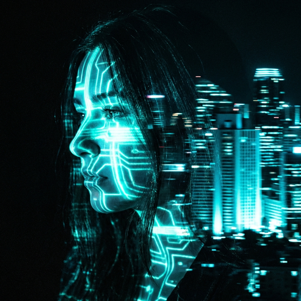 Neon Gaze II